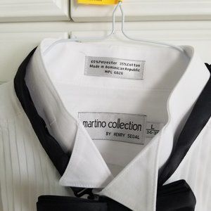 Tuxedo Shirt with Bow Tie